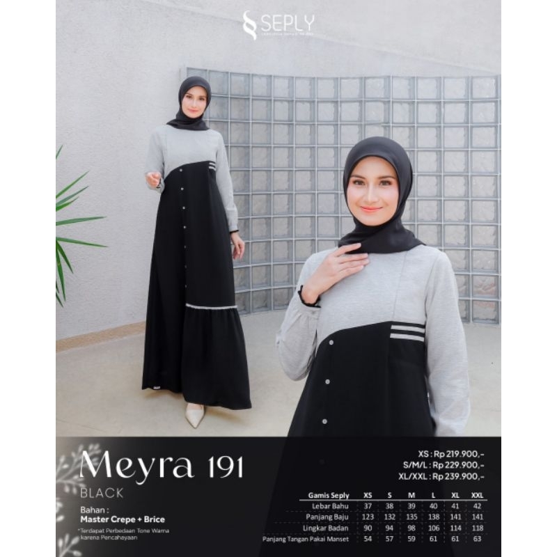 Baju Gamis seply meyra 191