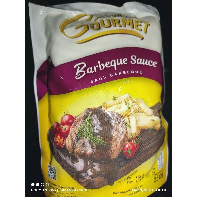 

GOURMET BARBEQUE SAUCE - SAUS BARBEQUE