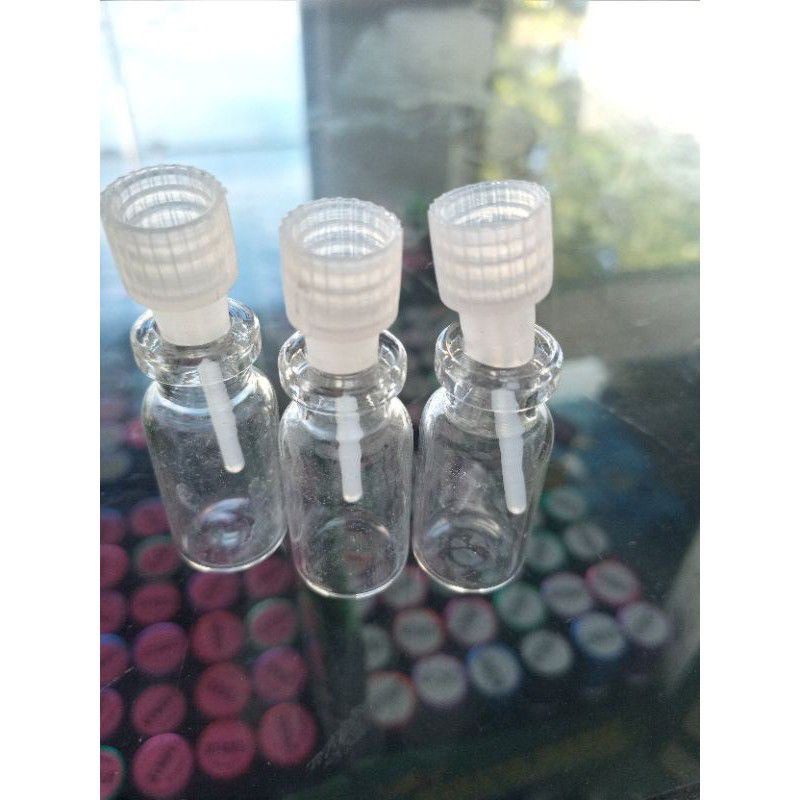 BOTOL PINISILIN 3ml PER 100pcs DENGAN TUTUP