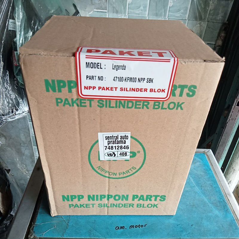 blok seher komplit 1set, blok + piston kit. legenda, fitnew, npp ori
