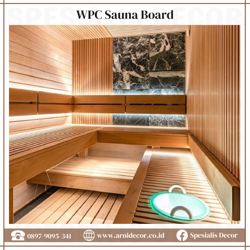 WPC Decking Sauna Board