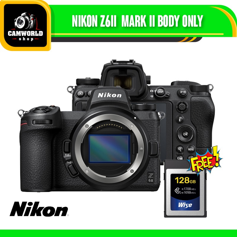 Nikon Z6 II Z6II Z6 Mark II Body Only Nikon Z6 Mark II Mirrorless