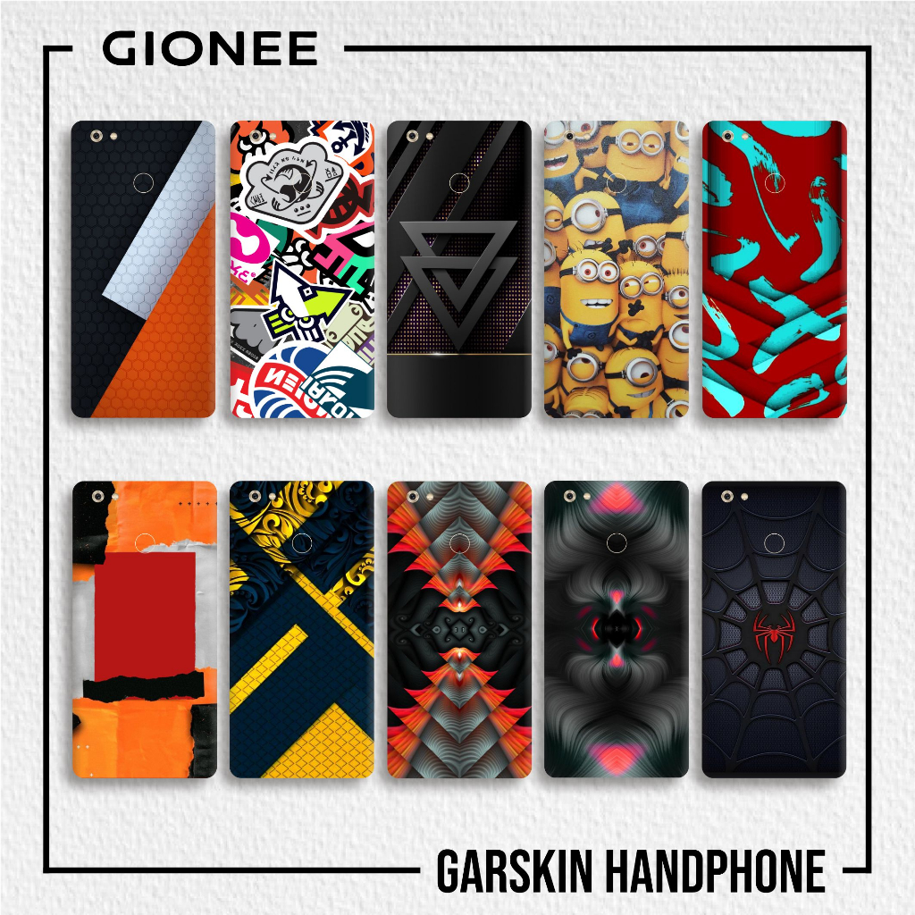 Gionee M7 Power  - Stiker Handphone Free Desain Sendiri | Anti Gores & Premium