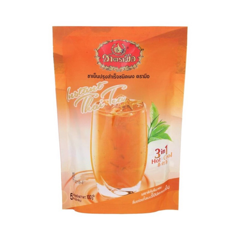 

Thai Tea Chatramue 3in1 Instant 20gr x 5 sachets