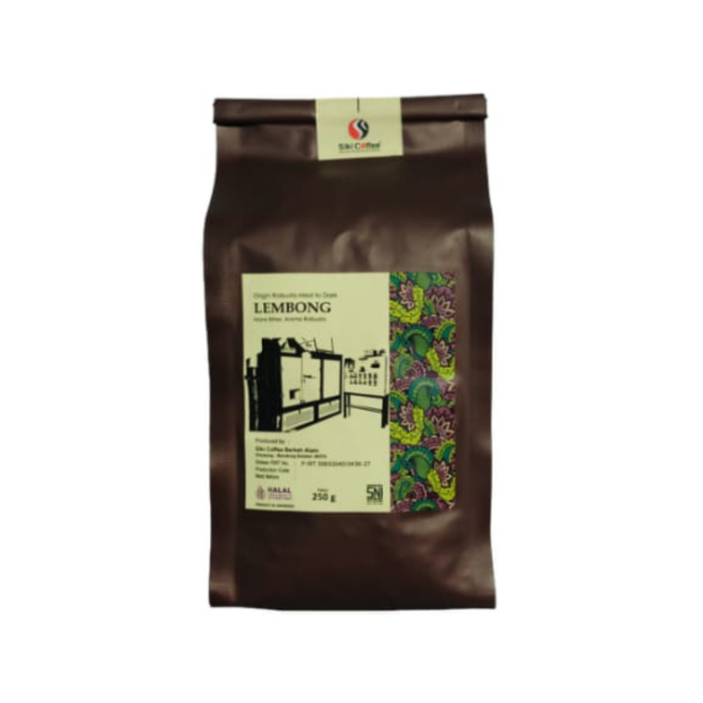 

Siki Coffee | Kopi LEMBONG Pack 250 gram - Kopi Asli Khas Jawa Barat