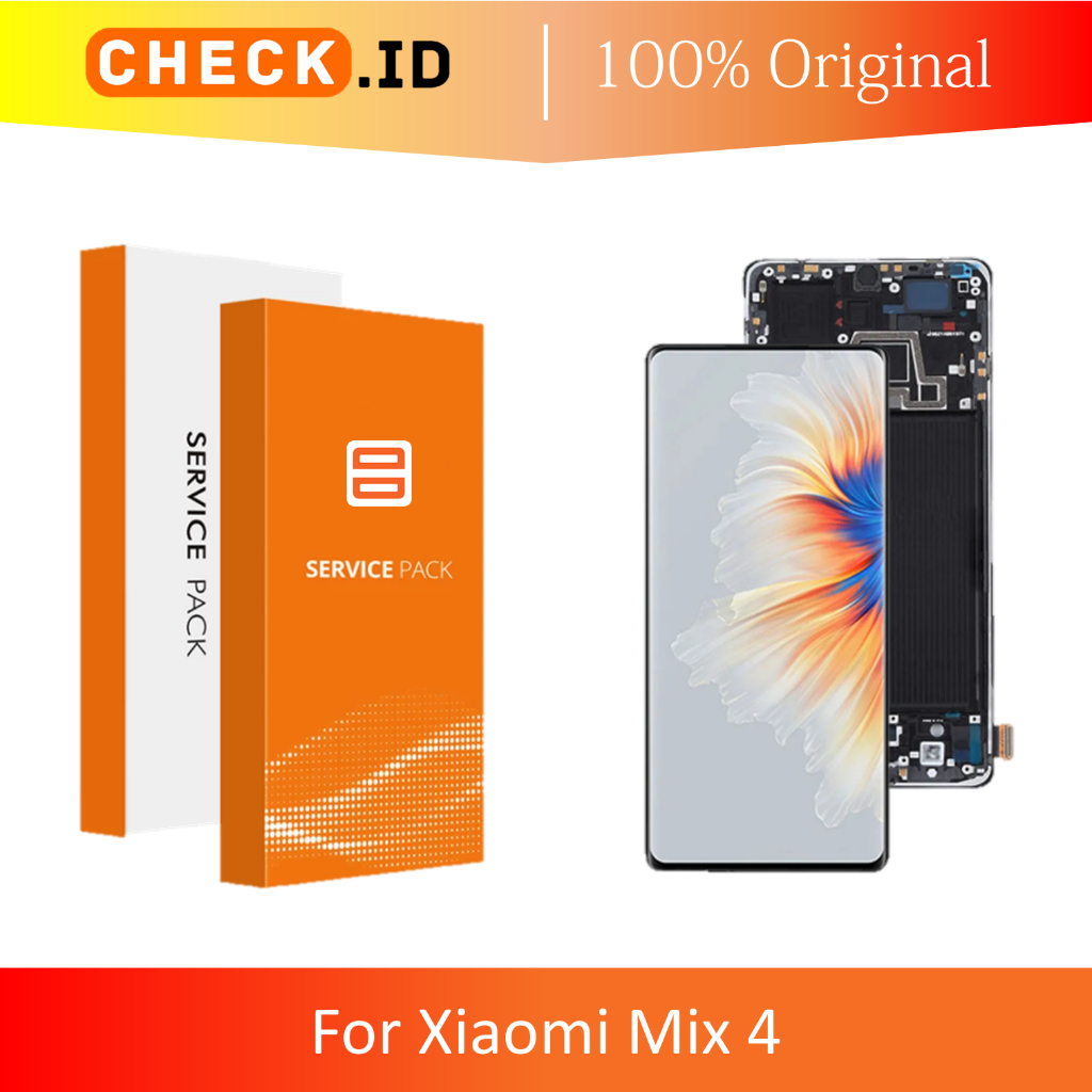 [ CHECK.ID ] LCD + FRAME + TOUCHSCREEN XIAOMI MI MIX 4 MIX4 ORIGINAL