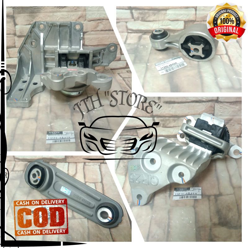 PAKET ENGINE MOUNTING SET XTRAIL T32 - ENGINE MOUNTING FULL SET NISSAN XTRAIL T32