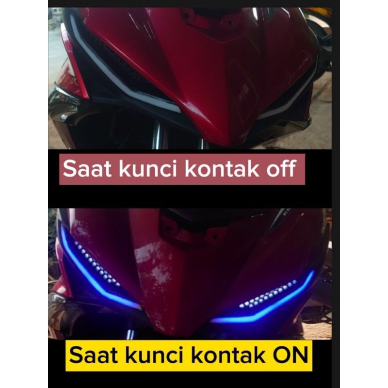 lampu alis MATA GABAN MX KING