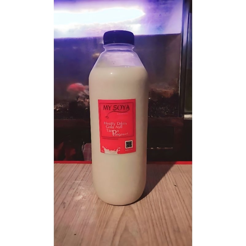 

SUSU KACANG KEDELAI 1 LITER / 1000ML ASLI GULA MURNI