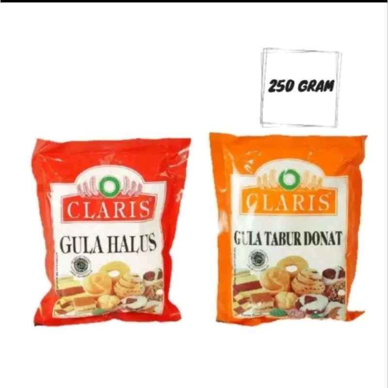 

GULA TABUR DONAT MERK CLARIS (250GR)