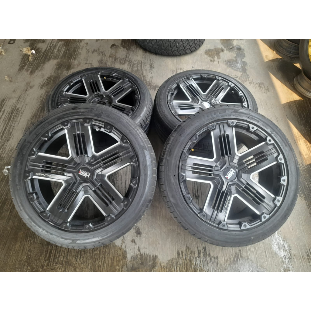 VELG SECOND RACING HSR OVERLAND RING 20 PCD 5X100/114 + BAN