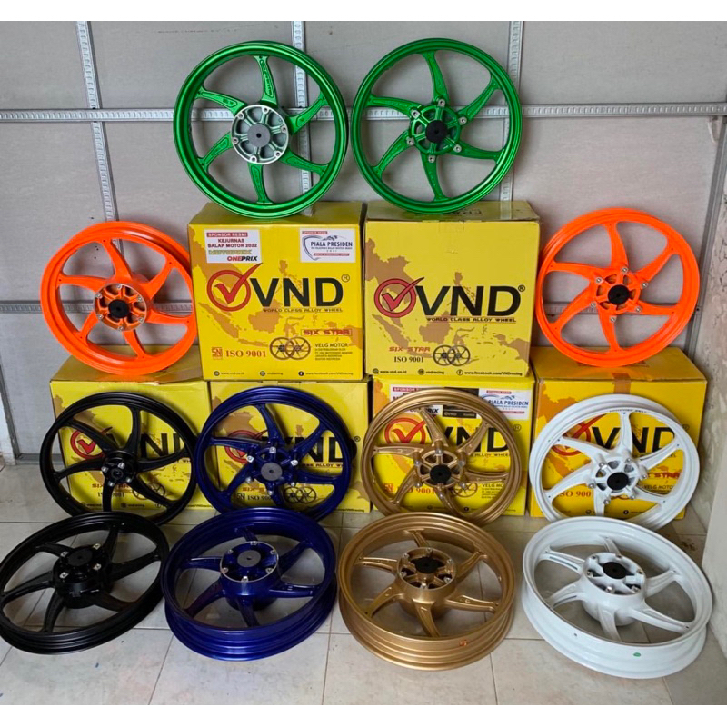 VELG VND SIX STAR ALLOY NINJA R & RR ORIGINAL VND