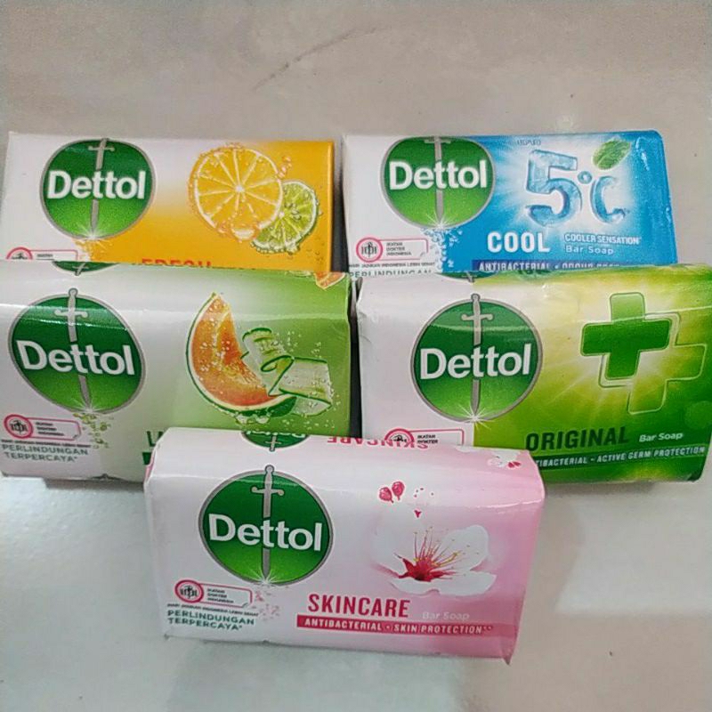 SABUN DETTOL BATANGAN 60gr