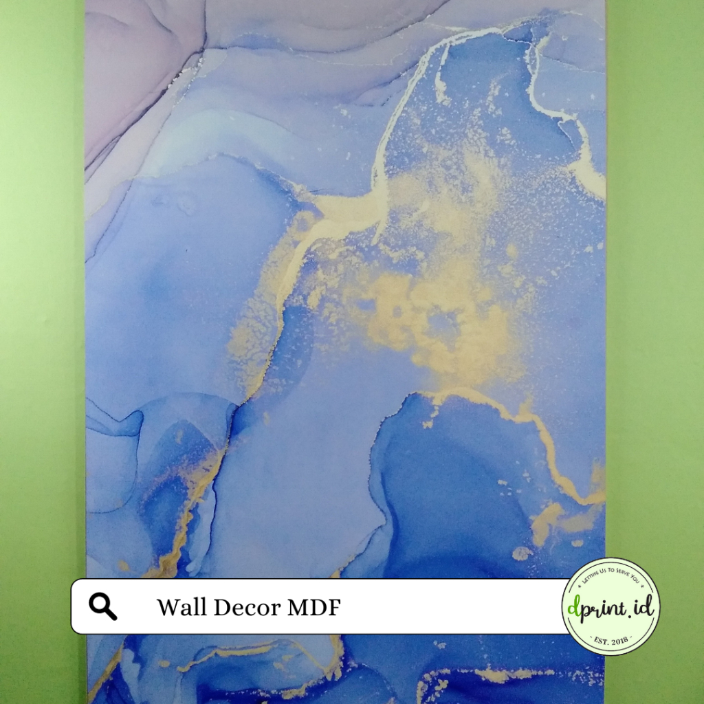 WALL DECOR MDF COSTUMIZE 40X60 PAKET 2 PCS