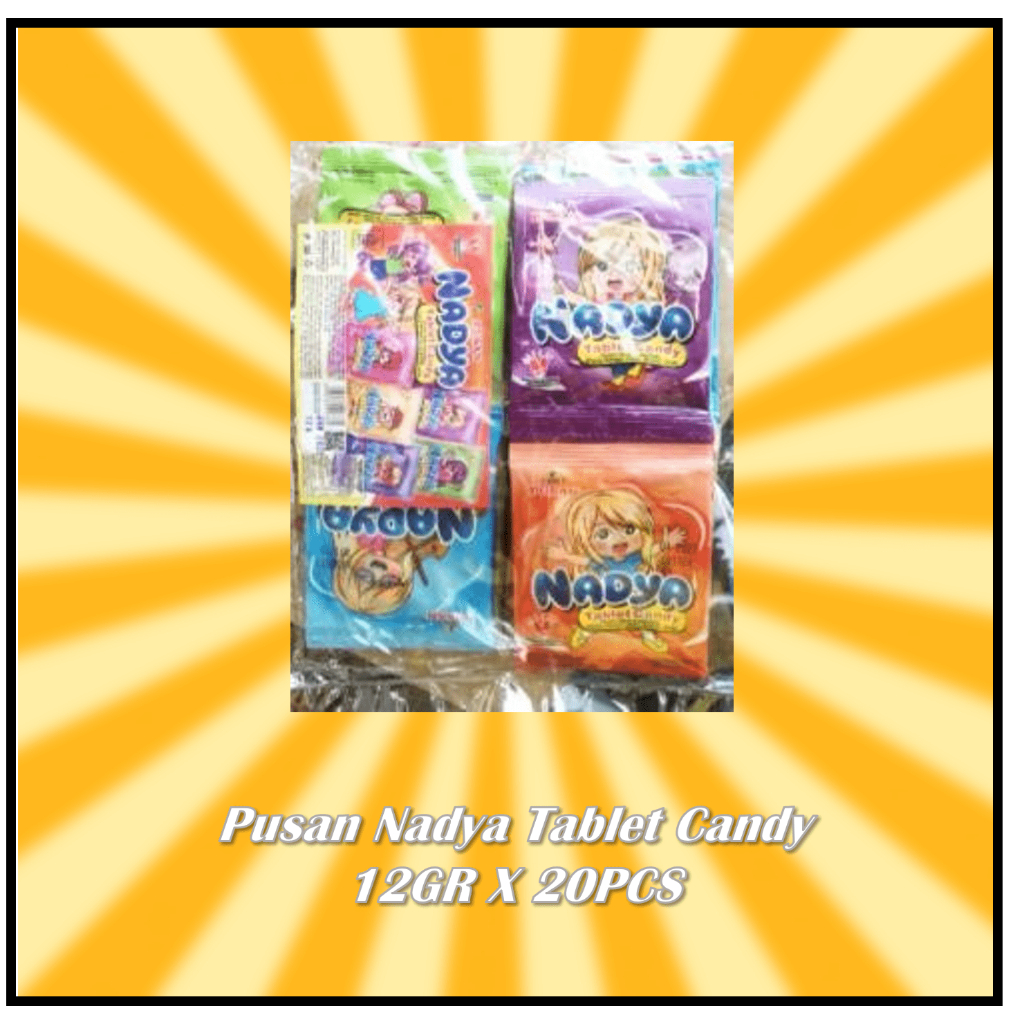 

Pusan Nadya Tablet Candy 12GR X 20PCS