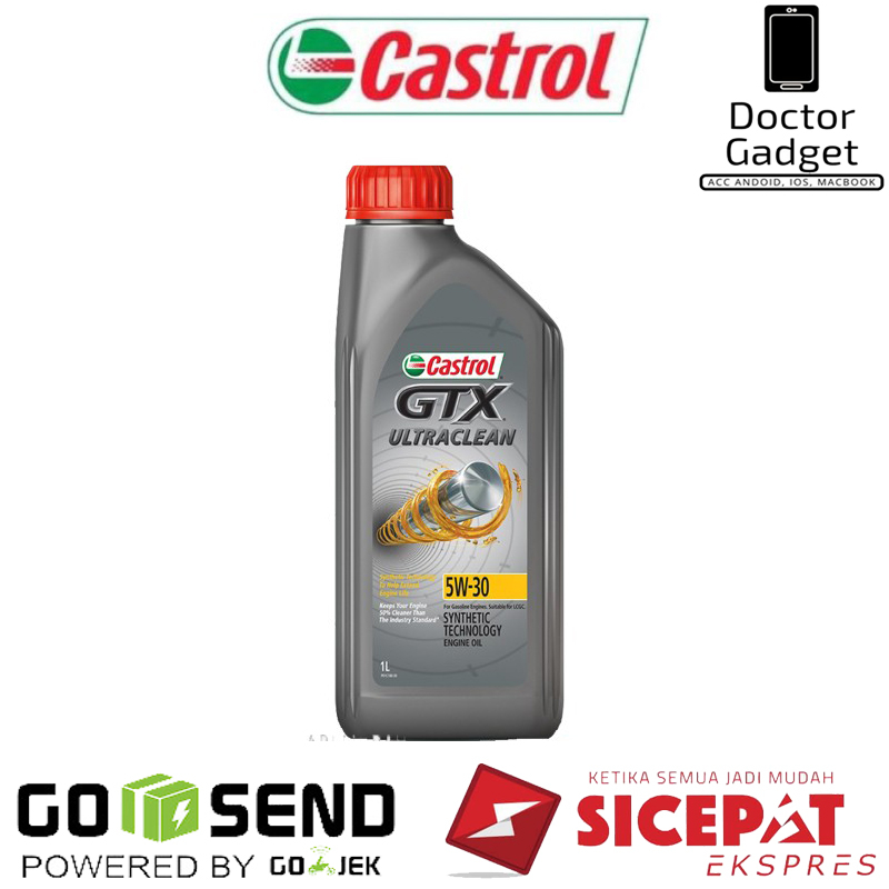 Oli Mesin Mobil Castrol GTX Ultra Clean 5W30 Synthetic 1L Avanza