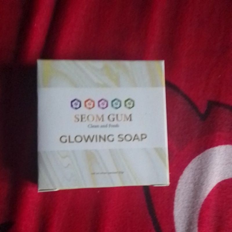 glowing soap