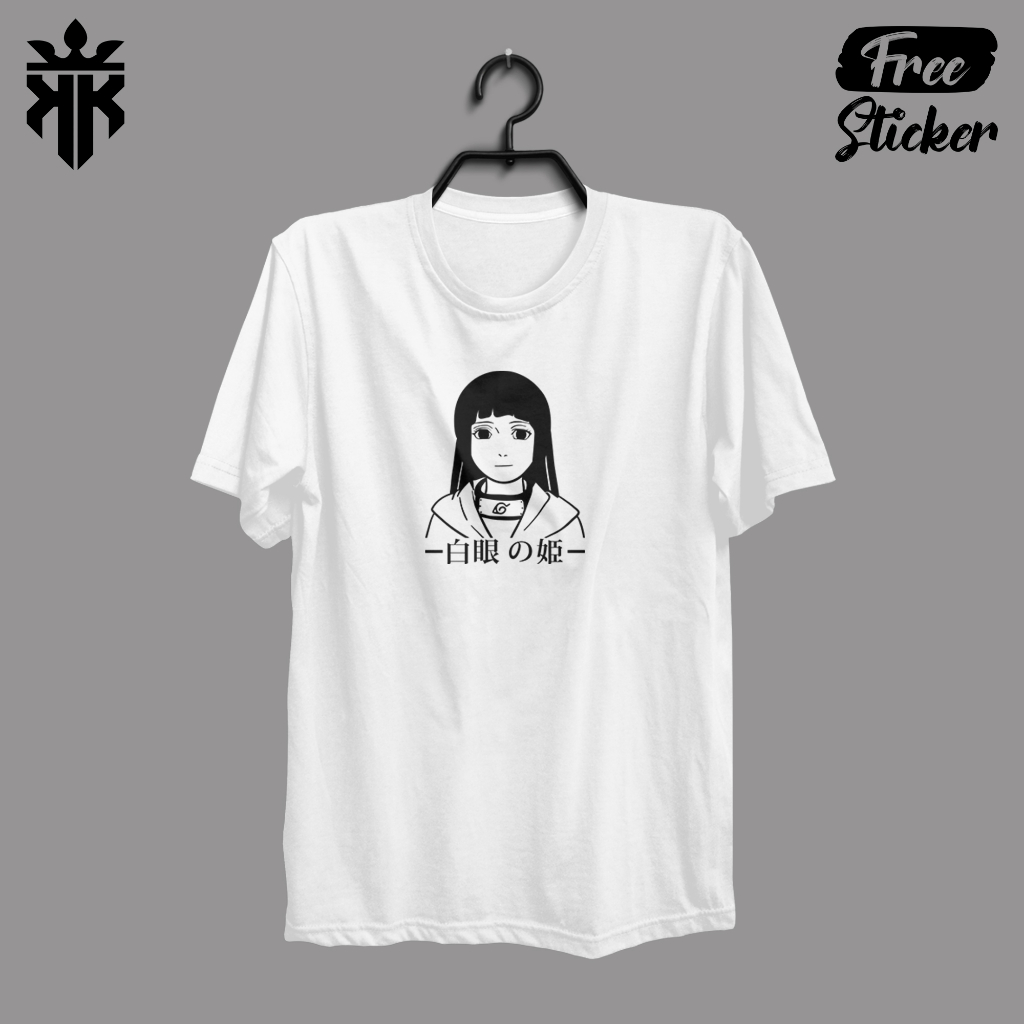 Kaos Hinata Hyuga Anime Naruto Boruto