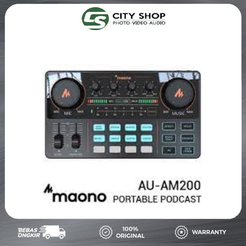 MAONO AU-AM200 AUDIO MIXER SOUNDCARD