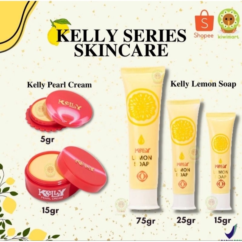 kelly skincare | lemon soap & cream