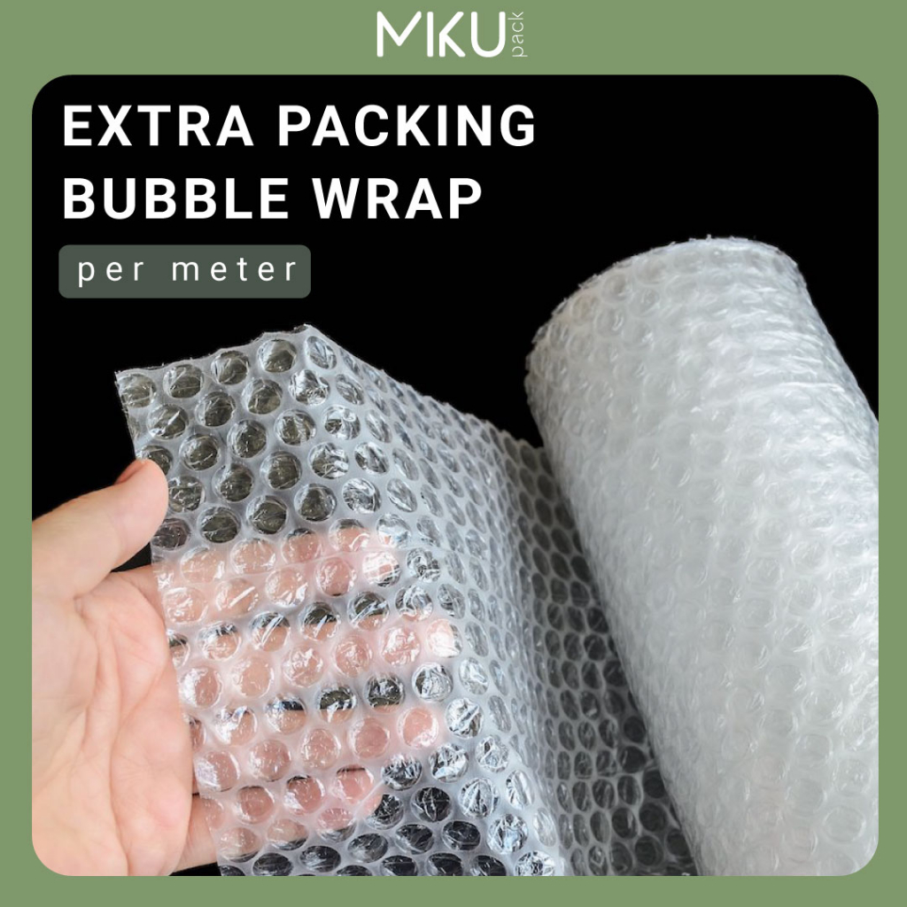 

Packing Tambahan Extra Bubble Wrap (Per Meter)