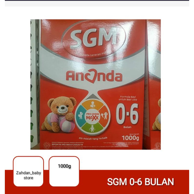 RECOMMENDED! SGM 0-6 BULAN | susu sgm 0-6 bulan | harga susu sgm 0-6 bulan 1000gr |takaran susu sgm 