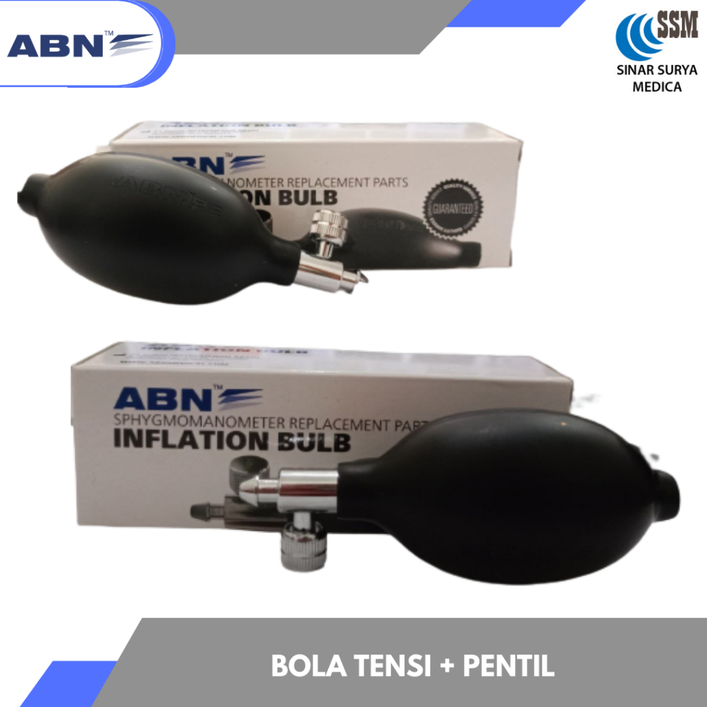 Balon Pompa Tensimeter ABN / Balon Tensi ABN / Bola Balon Tensimeter ABN