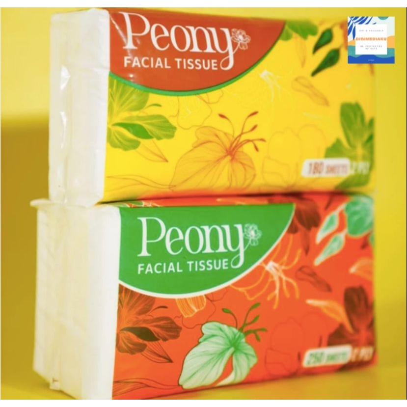TISSUE PEONY 250s/ 180s/ TISSUE WAJAH PREMIUM/ TISU PEONY