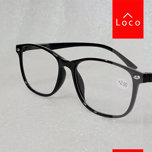 Kacamata Baca / Kacamata Plus Rectangle Oval Engsel Fleksibel