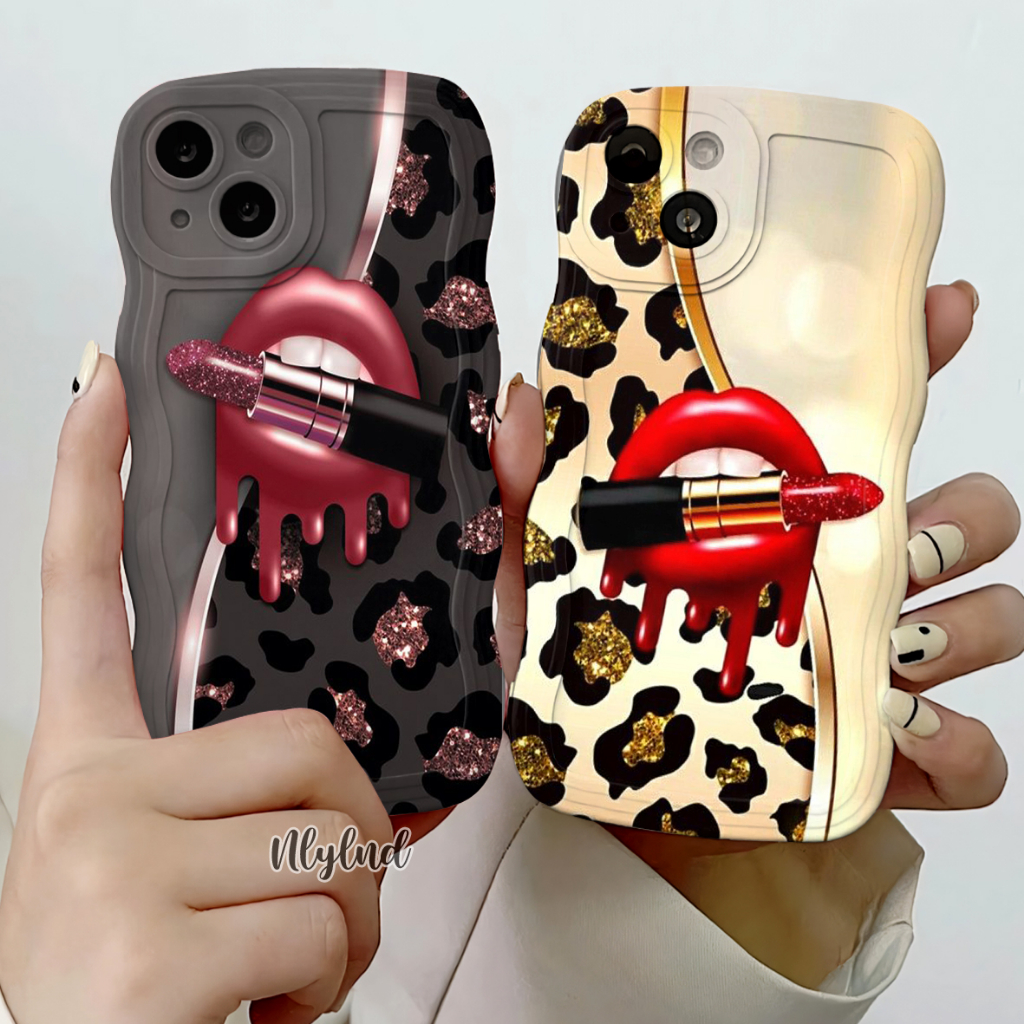 Case Gelombang Bening Untuk Tipe Hp Oppo A16K A17K A3S A16 A54 A15 A92 A58 5G F1S RENO 8T RENO 7Z RE
