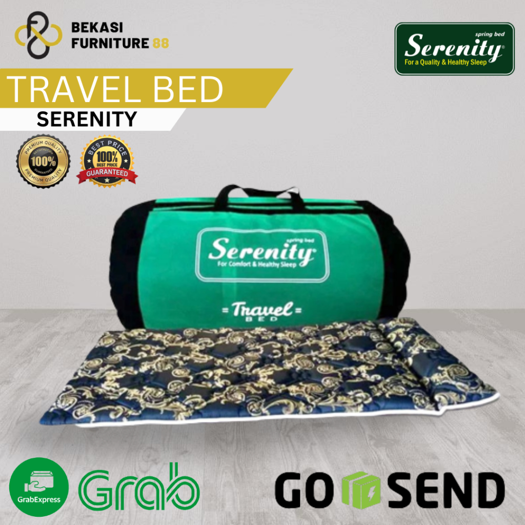 Travel Bed SERENITY / Kasur lipat/ kasur lantai/ kasur camping