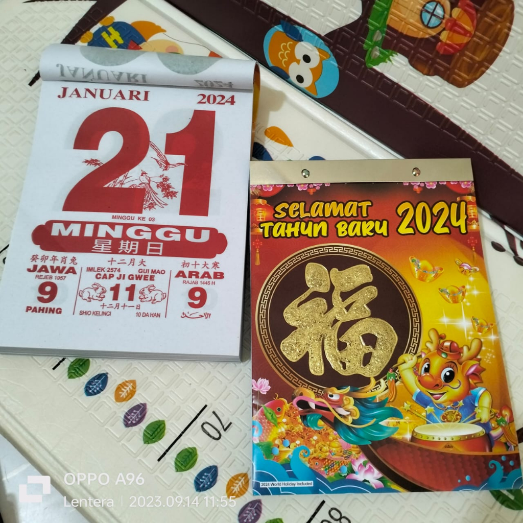 

Kalender harian besar 2024