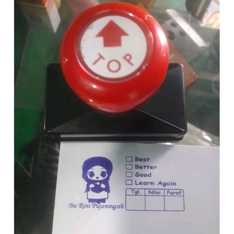 STEMPEL NILAI GURU OTOMATIS PAUD TK SD