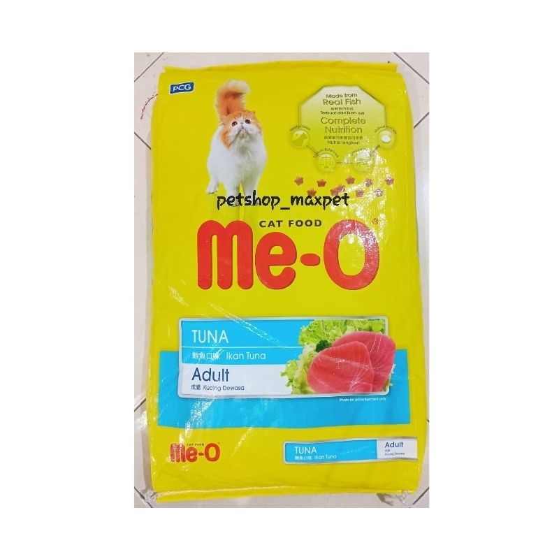meo me-o adult 7kg 7kg rasa tuna 1 karung cat dry food makanan kucing kering