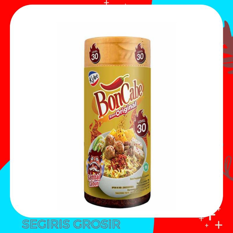 

Kobe Bon Cabe Sambal Tabur Level 30 40G