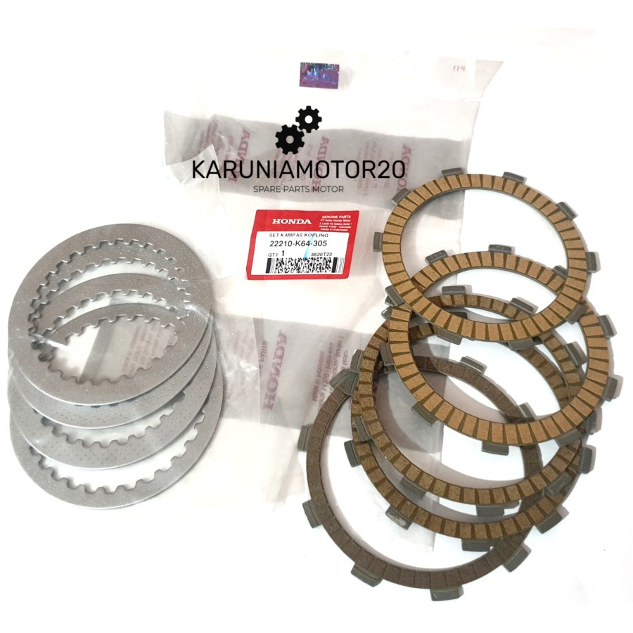 Kampas Kopling Set CBR250RR CBR 250RR Tipe SP QS Original AHM 22210-K64-305