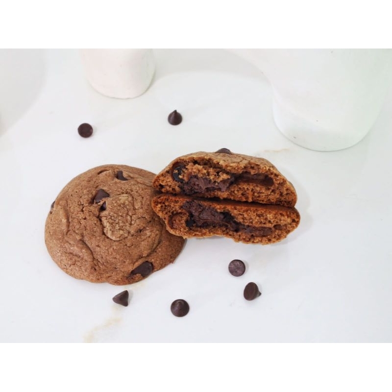 

Double choco cookies ✨️