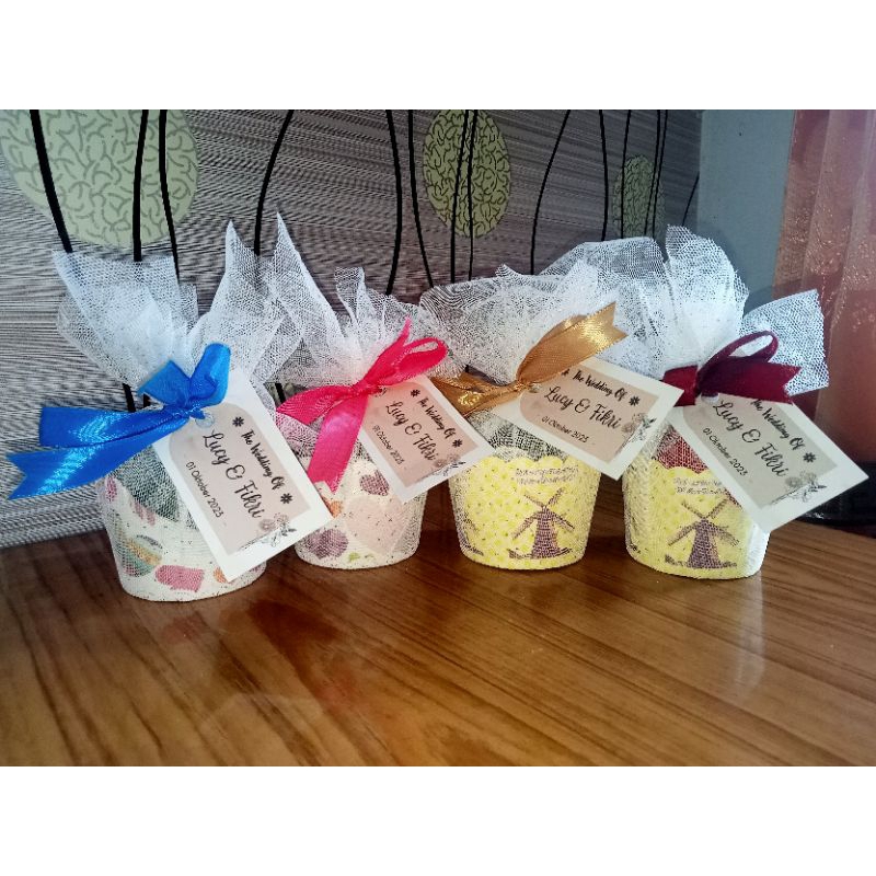 Serbet cake souvenir/souvenir unik/souvenir murah