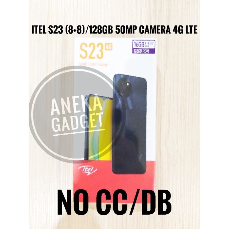 Itel S23 8/128 GB Total RAM (8+8) 50MP Camera 4G LTE BUKAN REPACK 