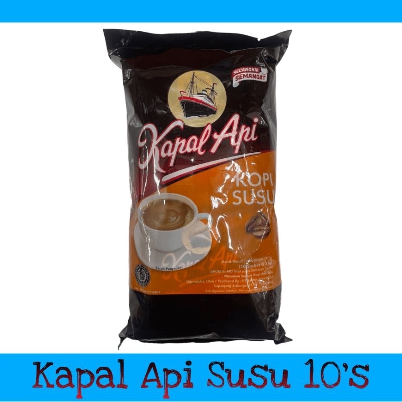 

Kapal Api Susu 10's