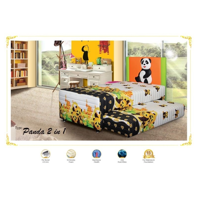 Springbed Sinomax Bed Dorong 3D Teddy by Empire