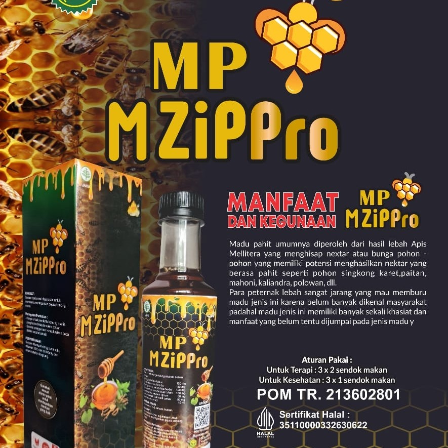MP MZippro Madu Hitam Madu Pahit