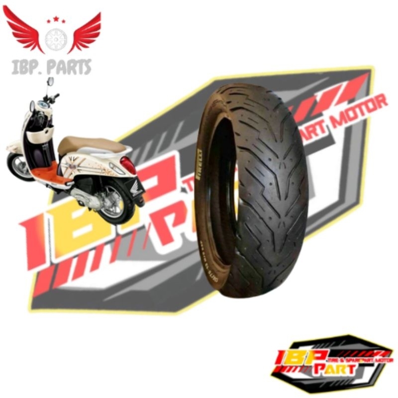 BAN BELAKANG PIRELLI ANGEL SCOOPY UKURAN 120/70 RING 12 TUBELES