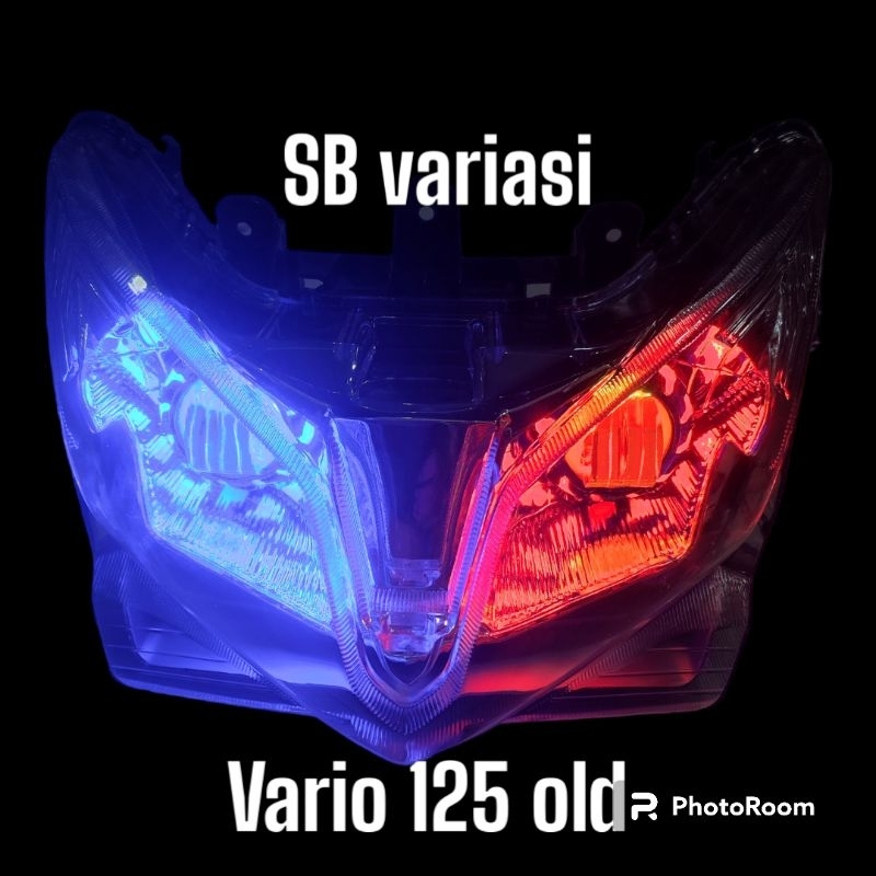 reflektor plus proji Vario 125 old lampu Vario 125