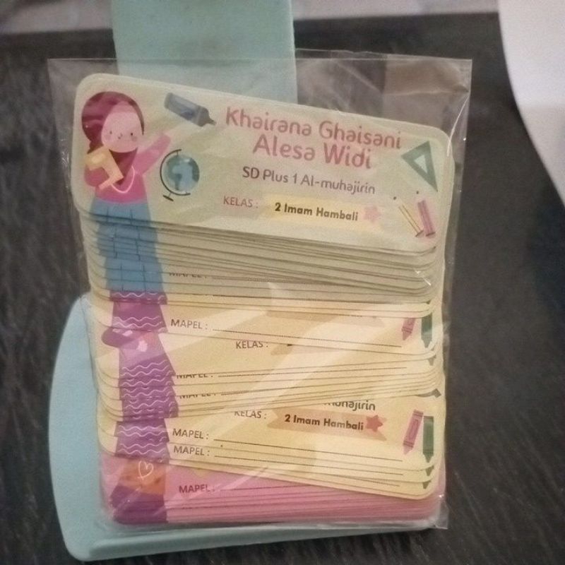 

label nama Khairana Ghaisani