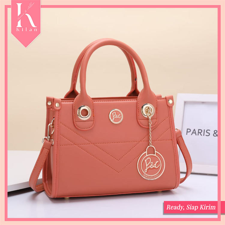 Tas Wanita Humaira 832101 - Hand Bag Import Paris & Classic 2096 [Ukuran 25cm]