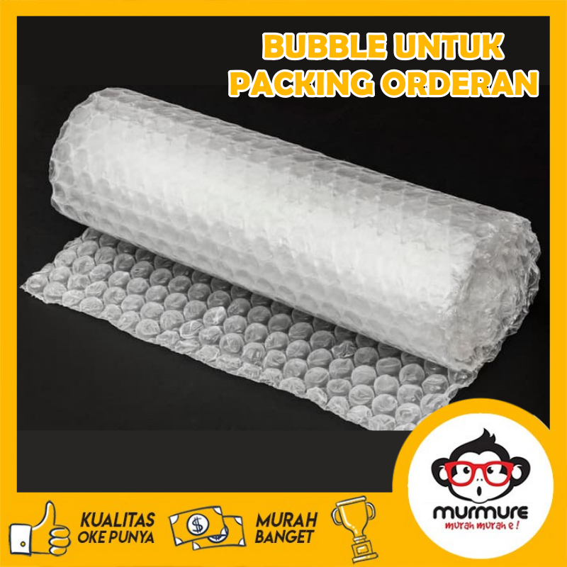 

[BACA DESKRIPSI] bubble wrap bubble warp untuk bungkus pesanan agar lebih aman