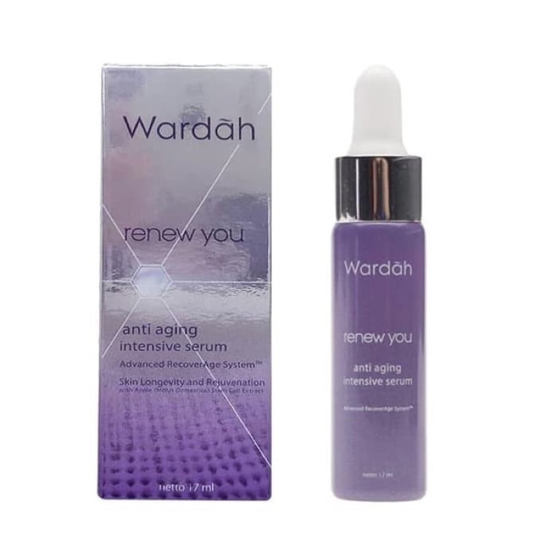 WARDAH RENEW YOU ANTI AGING INTENSIVE SERUM 17ML - WARDAH INTENSIVE SERUM