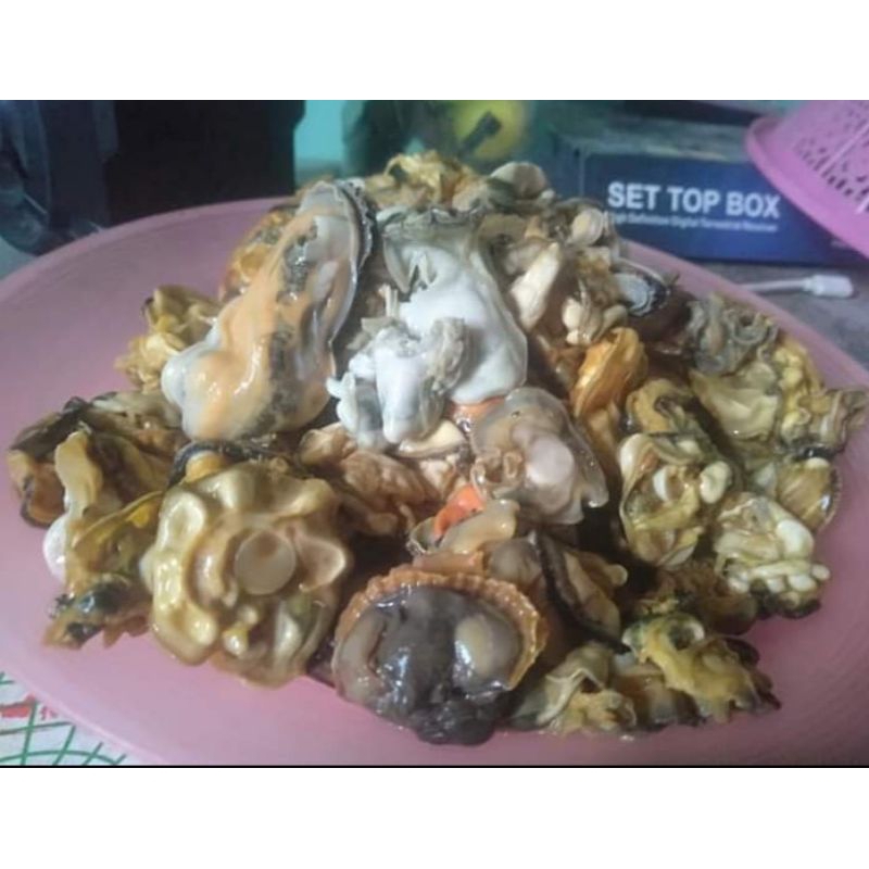 

Daging Kerang simping kupas
