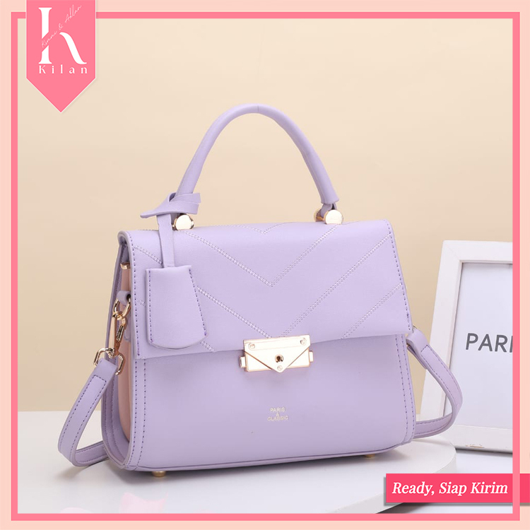 Tas Wanita Humaira 1712202 - Hand Bag Import Paris & Classic 20352 [Ukuran 25cm]